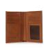 Portofel vertical din piele naturala DiAmanti Zingarello Marrone OP-8114